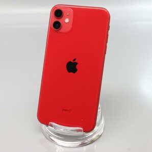 Apple iPhone11 64GB (PRODUCT)RED A2221 MWLV2J/A バッテリ76% ■SIMフリー★Joshin4967【1円開始・送料無料】の画像1