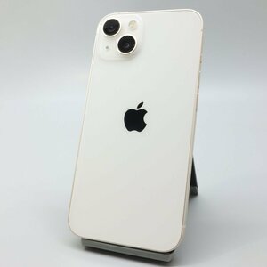 Apple iPhone13 128GB Starlight A2631 MLND3J/A バッテリ90% ■SIMフリー★Joshin8706【1円開始・送料無料】