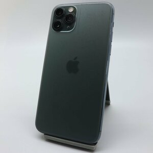 Apple iPhone11 Pro 256GB Midnight Green A2215 MWCC2J/A バッテリ99% ■ドコモ★Joshin4653【1円開始・送料無料】