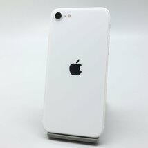 Apple iPhoneSE 64GB (第2世代) White A2296 MHGQ3J/A バッテリ93% ■au★Joshin5902【1円開始・送料無料】_画像1