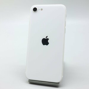 Apple iPhoneSE 64GB (第2世代) White A2296 MHGQ3J/A バッテリ93% ■au★Joshin5902【1円開始・送料無料】