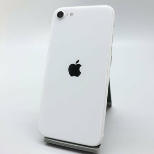 Apple iPhoneSE 64GB (第2世代) White A2296 MHGQ3J/A バッテリ91% ■au★Joshin(ジャンク)6442【1円開始・送料無料】