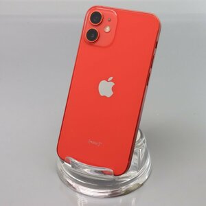 Apple iPhone12 mini 256GB (PRODUCT)RED A2398 MGDU3J/A battery 79% #SIM free *Joshin5495[1 jpy beginning * free shipping ]