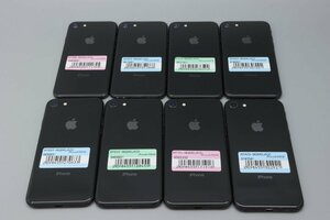 Apple iPhone8 256GB Space Gray 合計8台セット A1906 MQ842J/A ■ドコモ★Joshin(ジャンク)1745【1円開始・送料無料】