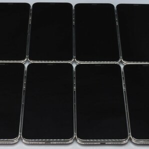 Apple iPhoneX 64GB Silver 8台セット A1902 MQAY2J/A ■ドコモ★Joshin(ジャンク)2511【1円開始・送料無料】の画像2
