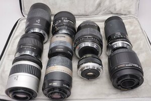  camera for exchange lens various together 10 pcs set # Manufacturers various *Joshin( Junk )86Y2[1 jpy beginning * free shipping ]