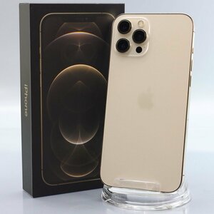 Apple iPhone12 Pro Max 128GB Gold A2410 MGCW3J/A バッテリ80% ■SIMフリー★Joshin2533【1円開始・送料無料】