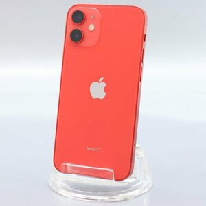 Apple iPhone12 mini 64GB (PRODUCT)RED A2398 MGAE3J/A バッテリ79% ■au★Joshin3729【1円開始・送料無料】
