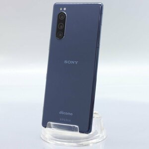 Sony Mobile Xperia 5 SO-01M ブルー ■ドコモ★Joshin3538【1円開始・送料無料】