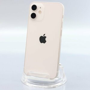 Apple iPhone12 mini 128GB White A2398 MGDM3J/A バッテリ83% ■au★Joshin4056【1円開始・送料無料】