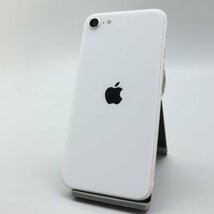 Apple iPhoneSE 128GB (第2世代) White A2296 MHGU3J/A バッテリ80% ■SIMフリー★Joshin7333【1円開始・送料無料】_画像1
