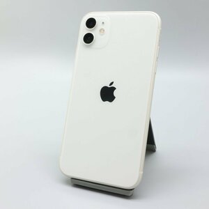 Apple iPhone11 128GB White A2221 MWM22J/A バッテリ100% ■ソフトバンク★Joshin4915【1円開始・送料無料】