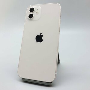 Apple iPhone12 64GB White A2402 MGHP3J/A バッテリ84% ■ドコモ★Joshin6126【1円開始・送料無料】