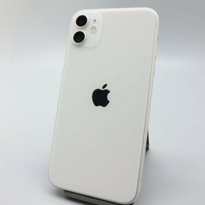 Apple iPhone11 64GB White A2221 MWLU2J/A バッテリ84% ■SIMフリー★Joshin0234【1円開始・送料無料】