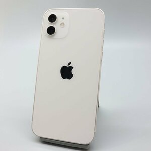 Apple iPhone12 64GB White A2402 MGHP3J/A バッテリ84% ■SIMフリー★Joshin7708【1円開始・送料無料】