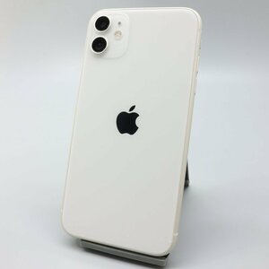 Apple iPhone11 128GB White A2221 MWM22J/A バッテリ76% ■ソフトバンク★Joshin9725【1円開始・送料無料】