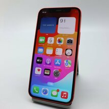 Apple iPhone12 mini 64GB (PRODUCT)RED A2398 MGAE3J/A バッテリ84% ■SIMフリー★Joshin3234【1円開始・送料無料】_画像2