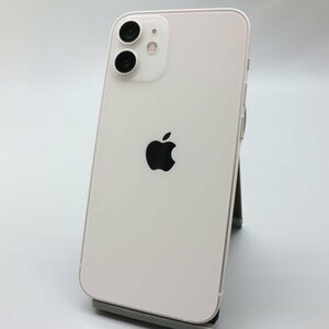 Apple iPhone12 mini 64GB White A2398 MGA63J/A バッテリ89% ■SIMフリー★Joshin6817【1円開始・送料無料】