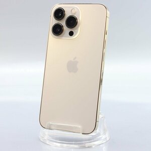 Apple iPhone13 Pro 128GB Gold A2636 MLUH3J/A バッテリ87% ■SIMフリー★Joshin8239【1円開始・送料無料】