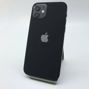 Apple iPhone12 128GB Black A2402 MGHU3J/A バッテリ89% ■SIMフリー★Joshin6083【1円開始・送料無料】