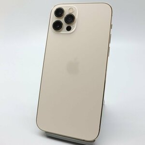 Apple iPhone12 Pro 256GB Gold A2406 MGMC3J/A バッテリ77% ■SIMフリー★Joshin6762【1円開始・送料無料】