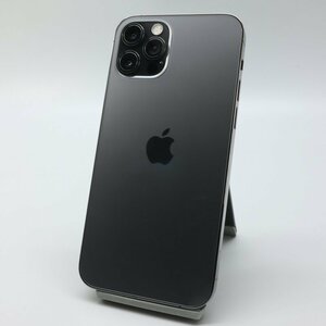 Apple iPhone12 Pro 128GB Graphite A2406 MGM53J/A バッテリ81% ■au★Joshin1954【1円開始・送料無料】