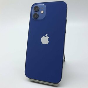 Apple iPhone12 128GB Blue A2402 MGHX3J/A battery 83% #au*Joshin1609[1 jpy beginning * free shipping ]