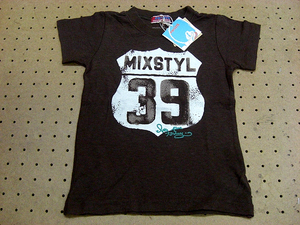 新品タグ付【MIXSTYL　100cm 】半袖Tシャツ #27322