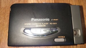ジャンク品 パナソニック ポータブルカセットプレーヤー RQ-SX11 Panasonic