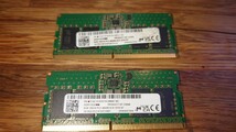 DDR5 SODIMM 16GB(8GB×2枚) 1RX16 PC5-4800-SC0-1010-XT ノート用メモリ メモリ SO-DIMM_画像1