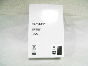 ソニー SONY ウォークマン WALKMAN NW-A106 32GB ブラック