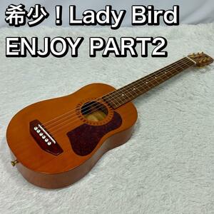 希少！K.yairi Lady Bird ENJOY PART2 トラベルギター