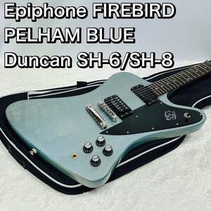 Epiphone FIREBIRD PELHAM BLUE SH-6/SH-8 Epiphone Firebird peru ветчина голубой sei moa Dan can 