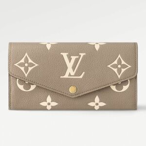 ポルトフォイユ・サラ NM トウルトレールクレーム　ルイヴィトン　長財布 VUITTON