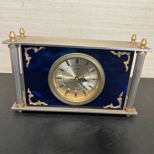 t5-157 CITIZEN シチズン　置時計 置き時計 アンティーク インテリア 中古品