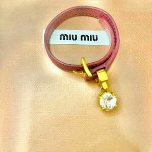 MIU MIU ミュウミュウ　ブレスレット