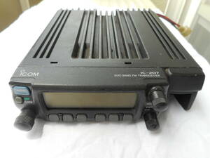 ICOM IC-207 144MHz/435MHz FM transceiver [ junk ] (601)