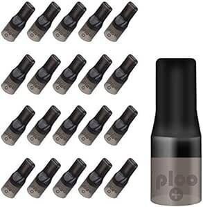 プルプラ 電子タバコ用 マウスピース with2対応 フィット感 吸い心地UP 清潔な個別包装 20個セット ブラック