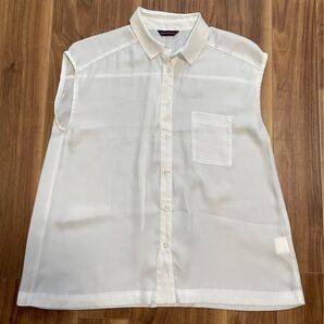 アーバンリサーチ ノースリーブ シャツ ブラウス フリーサイズ