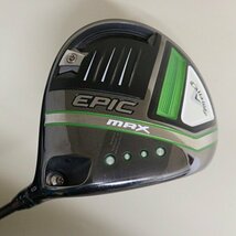 中古 Callaway/キャロウェイ EPIC MAX ドライバー 10.5 Diamana 40 S 純正ヘッドカバー付 送料2000円_画像1