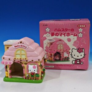 * unused storage goods Hello Kitty hamster dream. my Home ceramics made retro Sanrio box attaching *