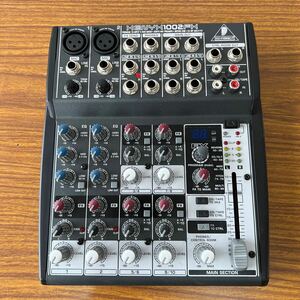  tube S240520 e ** Behringer BEHRINGER mixer 10ch analogue * mixer XENYX 1002FX operation not yet verification 