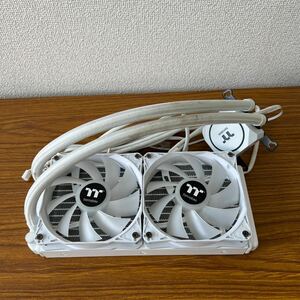  tube S240523 d * thermaltake ARGB Sync Snow Edition CL-W301-PL12SW-ACD000541 operation not yet verification **CPU cooler,air conditioner 