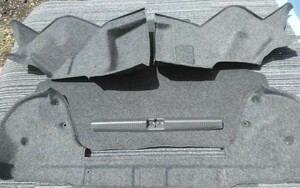  Lancer Evolution 5 CP9A inside trunk trim 5 point set left right, after, floor surface, after trim 