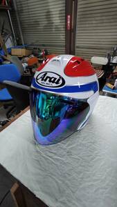 Arai アライ SZ-Ram4 スペンサーレプリカ トリコロール　ミラーシールド付き　