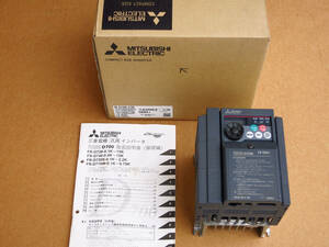  Mitsubishi Electric inverter FR-D710W-0.75 K single phase 100V from three-phase 200V. conversion 0.75Kw origin box attaching 