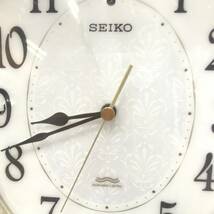 ‡ 0896 【未使用】 SEIKO セイコー 電波掛時計 AM239H 電波クロック 掛時計 電波時計 16和音メロディ_画像3