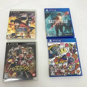 ‡0884 game soft summarize PS4 BattleField super Bomberman R PS3 One-piece sea . peerless 3 operation not yet verification 