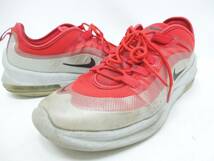 ‡ 0345 NIKE ナイキ メンズ スニーカー AA2146-600 AIRMAX AXIS レッド 27.5㎝ エアマックス アクシス シューズ_画像1