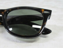 ◆S614.Ray Ban WAYFARER レイバン ウェイファーラー RB 2140-F 902 サングラス/中古_画像8